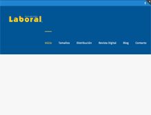 Tablet Screenshot of elaboral.com.mx